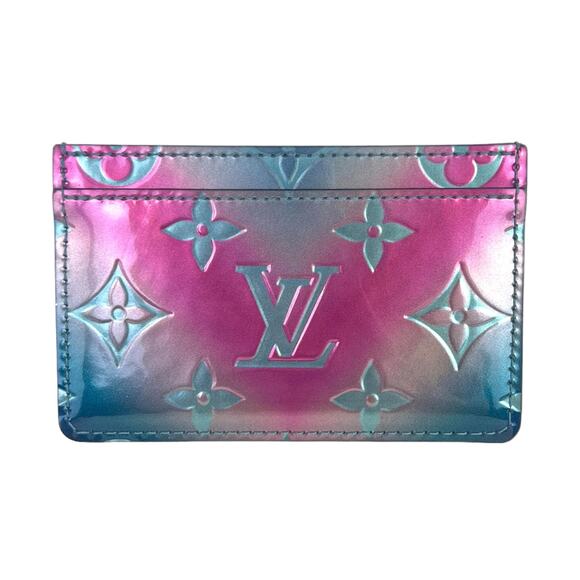Louis Vuitton Monogram Vernis Limited Edition Metallic Card Holder - Picture 2 of 7